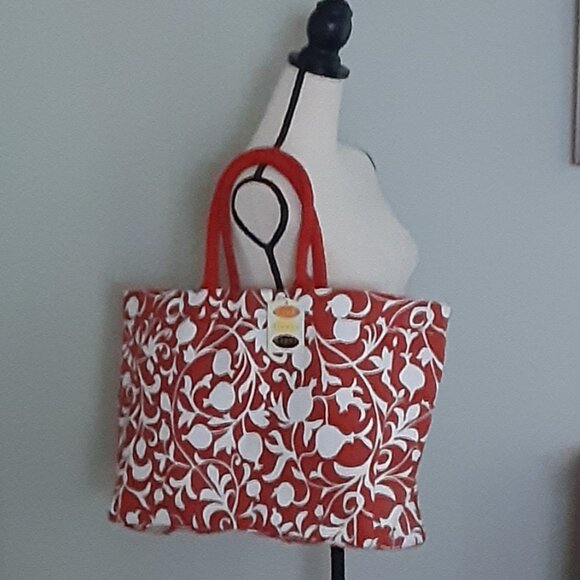Rock Paper Flower Tote - Picture 1 of 3